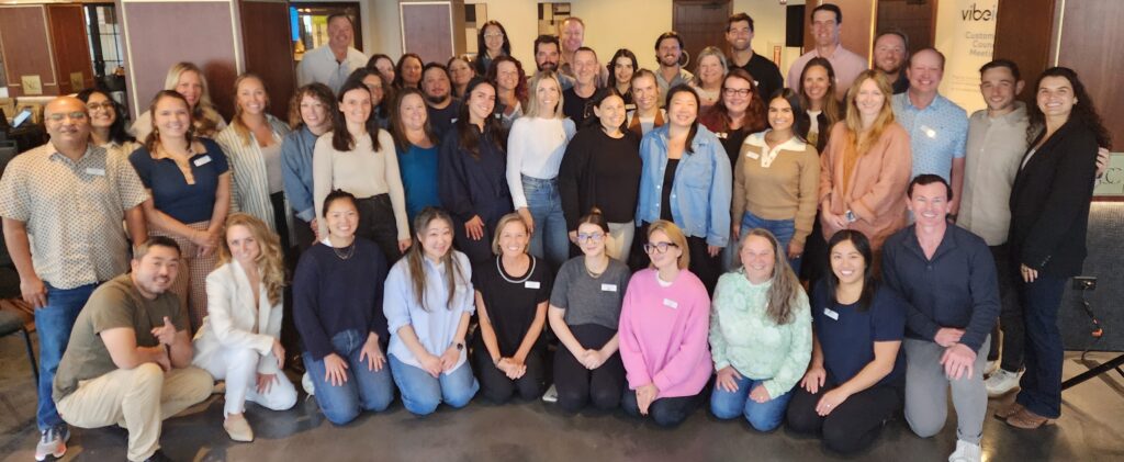 Group photo from VibeIQ's 2025 Customer Council Meeting in Nashville, TN.