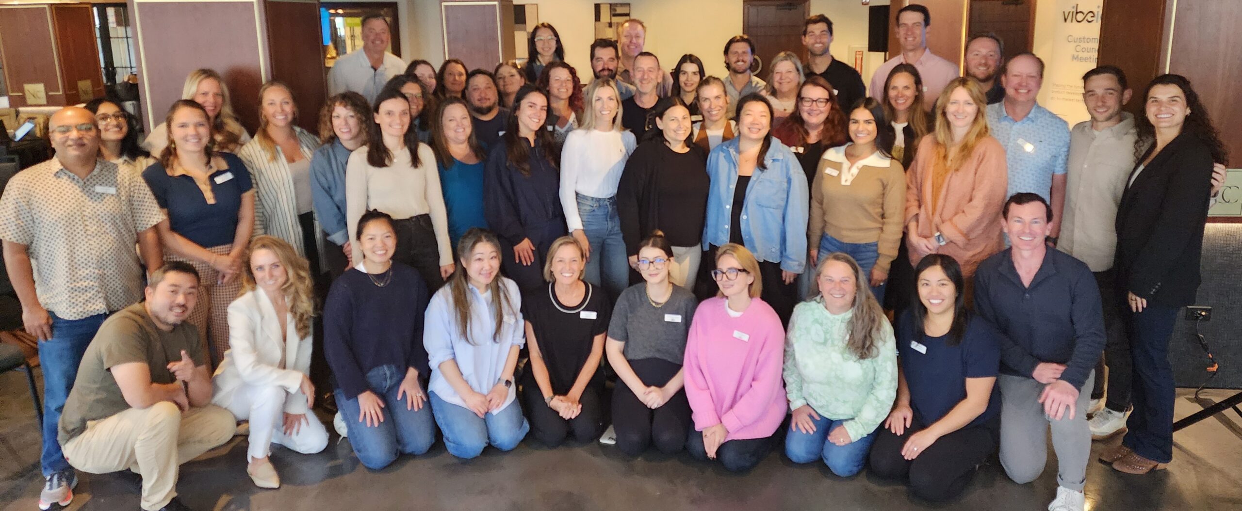 20251022_111840 Group photo from VibeIQ's 2025 Customer Council Meeting in Nashville, TN.
