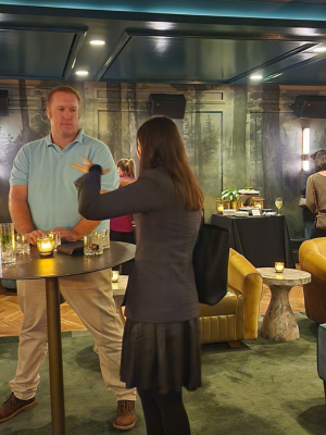 Conversation featuring VibeIQ customers and employees at the 2025 Customer Council in Nashville, TN.